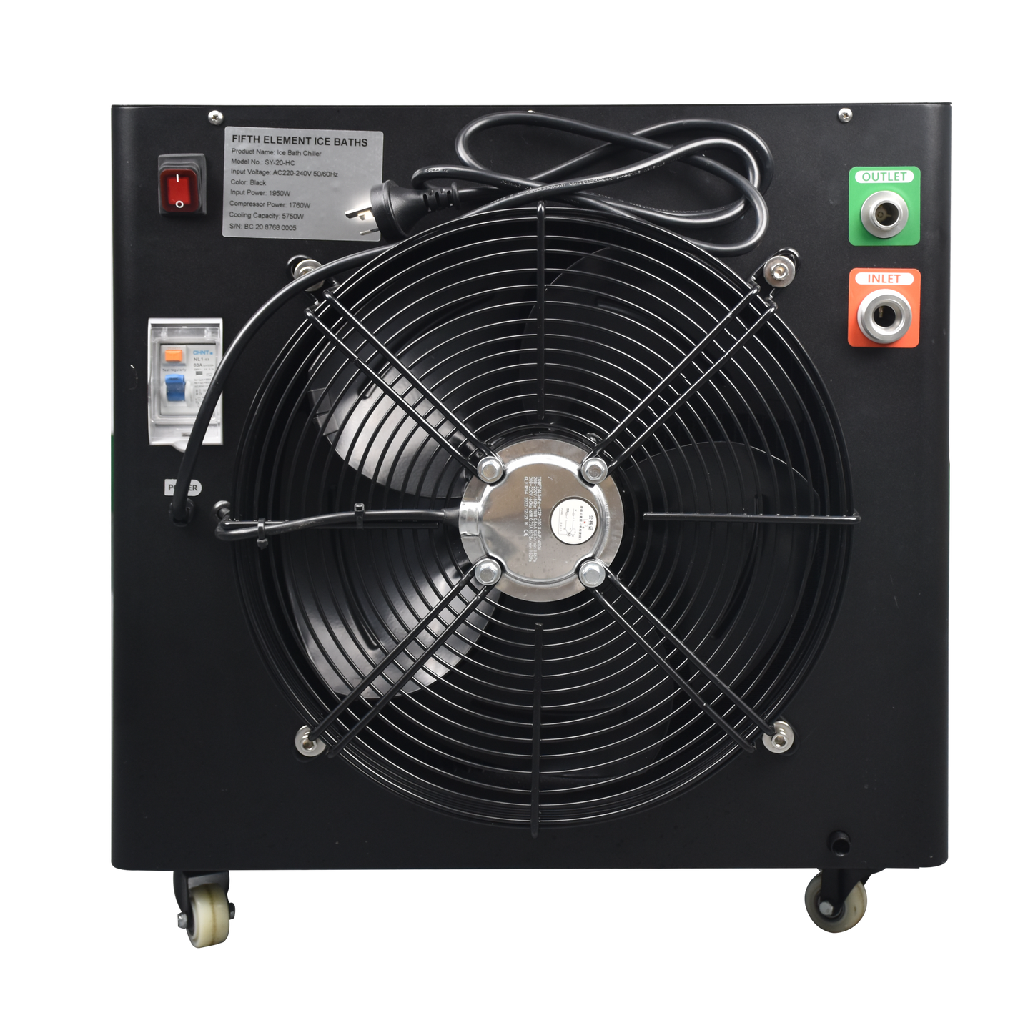 'COMMERCIAL' Upgrade Ice Bath Chiller/Heater Unit 2hp